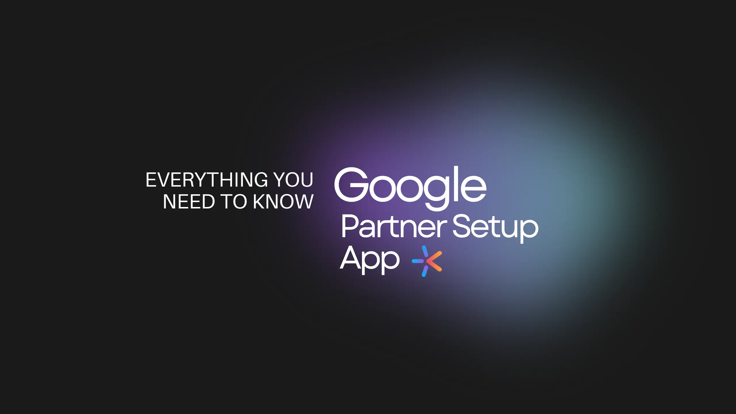 Google partner setup app banner